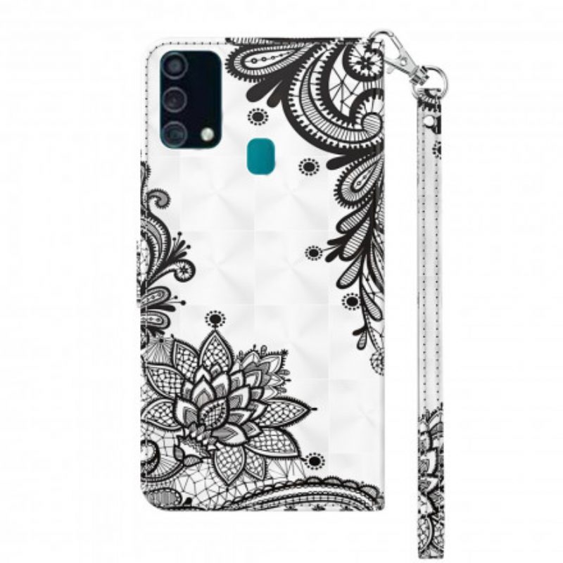 Folio Cover Samsung Galaxy A32 5G Pizzo Elegante