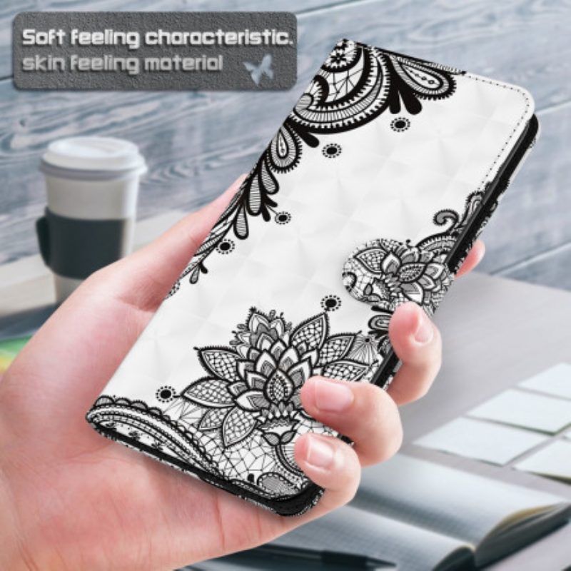 Folio Cover Samsung Galaxy A32 5G Pizzo Elegante