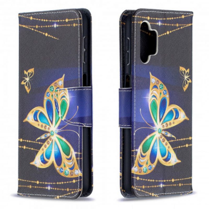 Folio Cover Samsung Galaxy A32 5G Re Farfalle