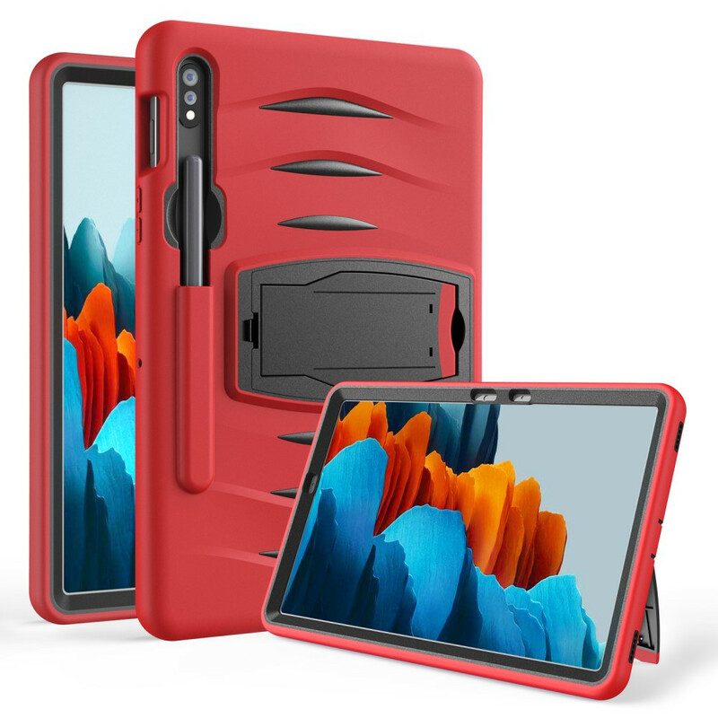 Cover Samsung Galaxy Tab S8 / Tab S7 Protezione Paraurti Con Staffa