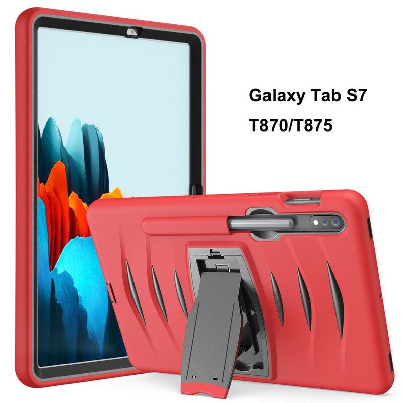 Cover Samsung Galaxy Tab S8 / Tab S7 Protezione Paraurti Con Staffa