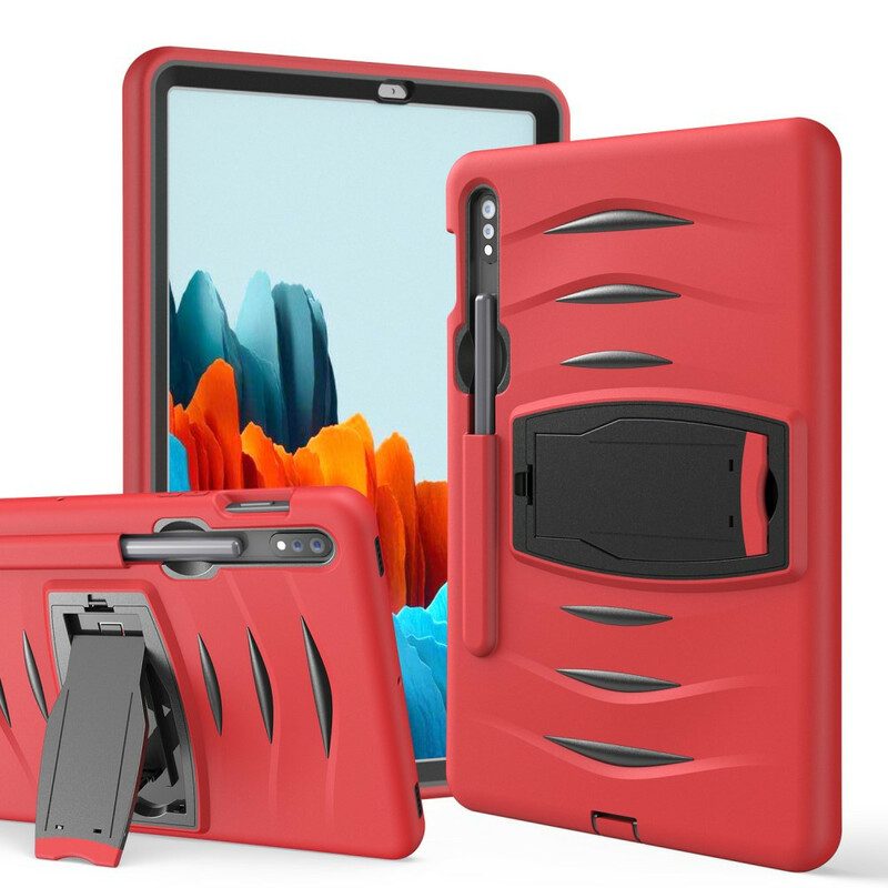 Cover Samsung Galaxy Tab S8 / Tab S7 Protezione Paraurti Con Staffa