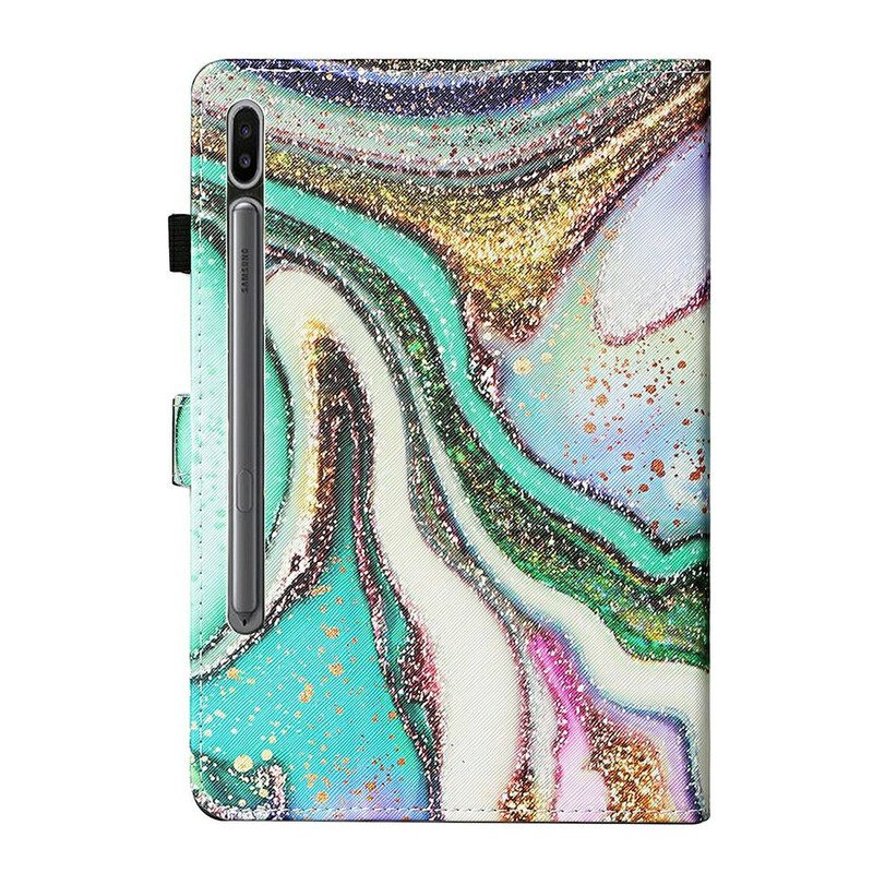 Custodia in pelle Samsung Galaxy Tab S8 / Tab S7 Artistico