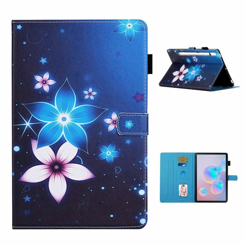 Custodia in pelle Samsung Galaxy Tab S8 / Tab S7 Floreale