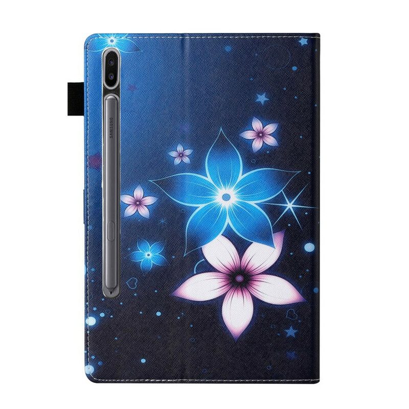 Custodia in pelle Samsung Galaxy Tab S8 / Tab S7 Floreale