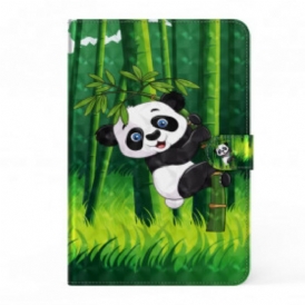 Custodia in pelle Samsung Galaxy Tab S8 / Tab S7 Panda In Ecopelle