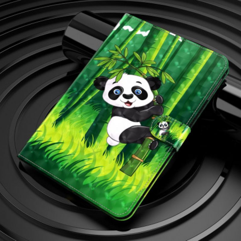 Custodia in pelle Samsung Galaxy Tab S8 / Tab S7 Panda In Ecopelle