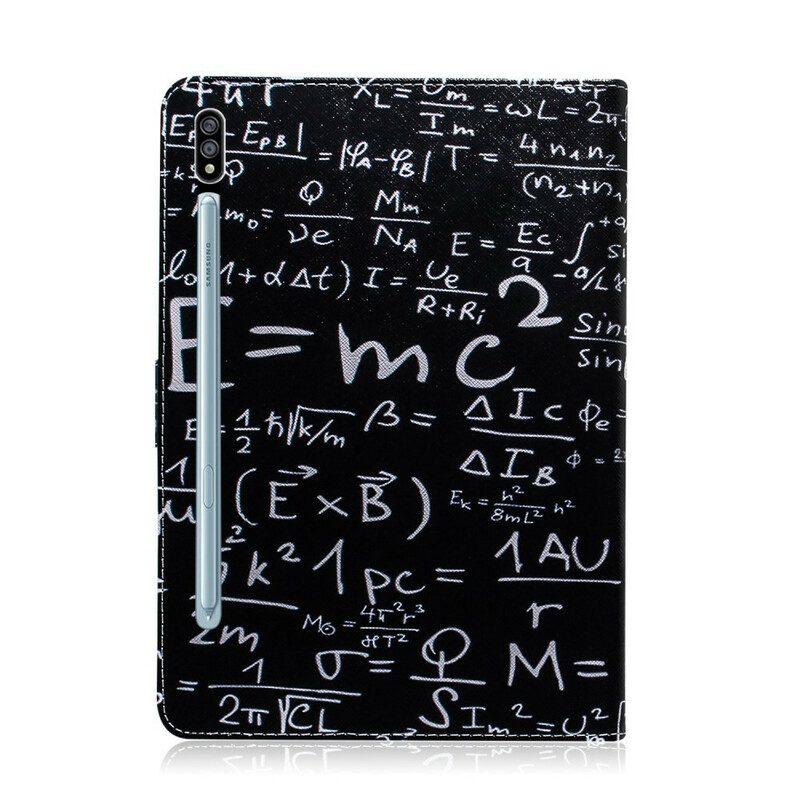 Folio Cover Samsung Galaxy Tab S8 / Tab S7 Calcoli Matematici