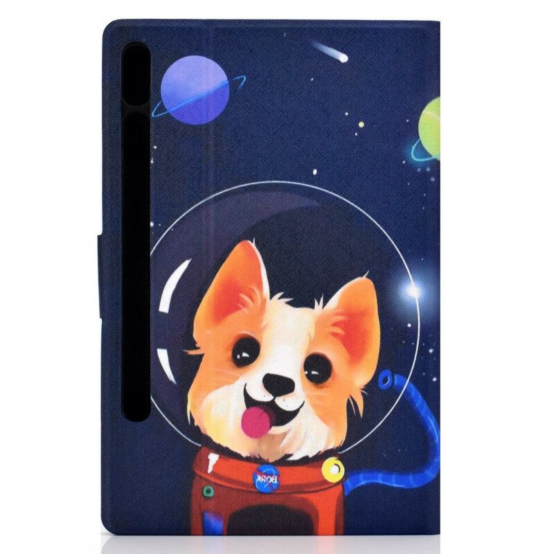 Folio Cover Samsung Galaxy Tab S8 / Tab S7 Cane Spaziale