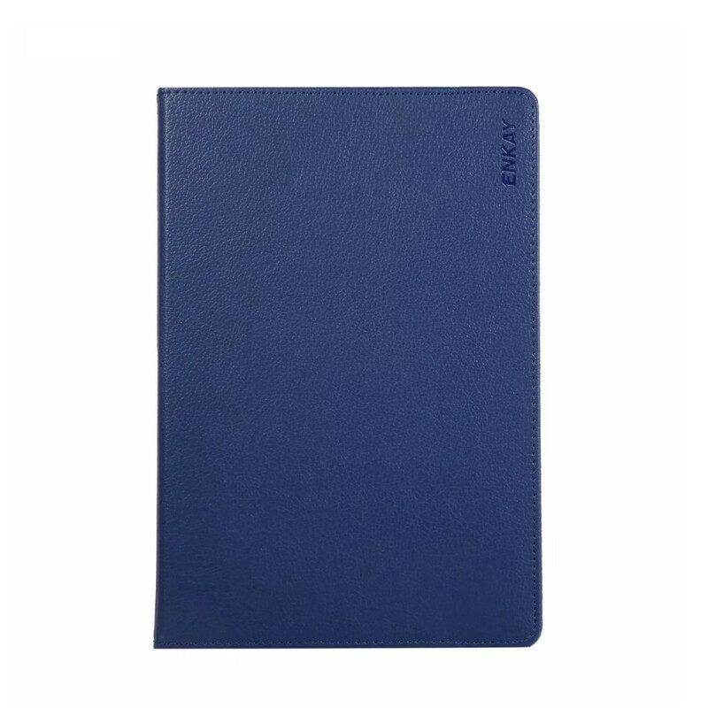 Folio Cover Samsung Galaxy Tab S8 / Tab S7 Ecopelle Litchi Rotante A 360° Enkay