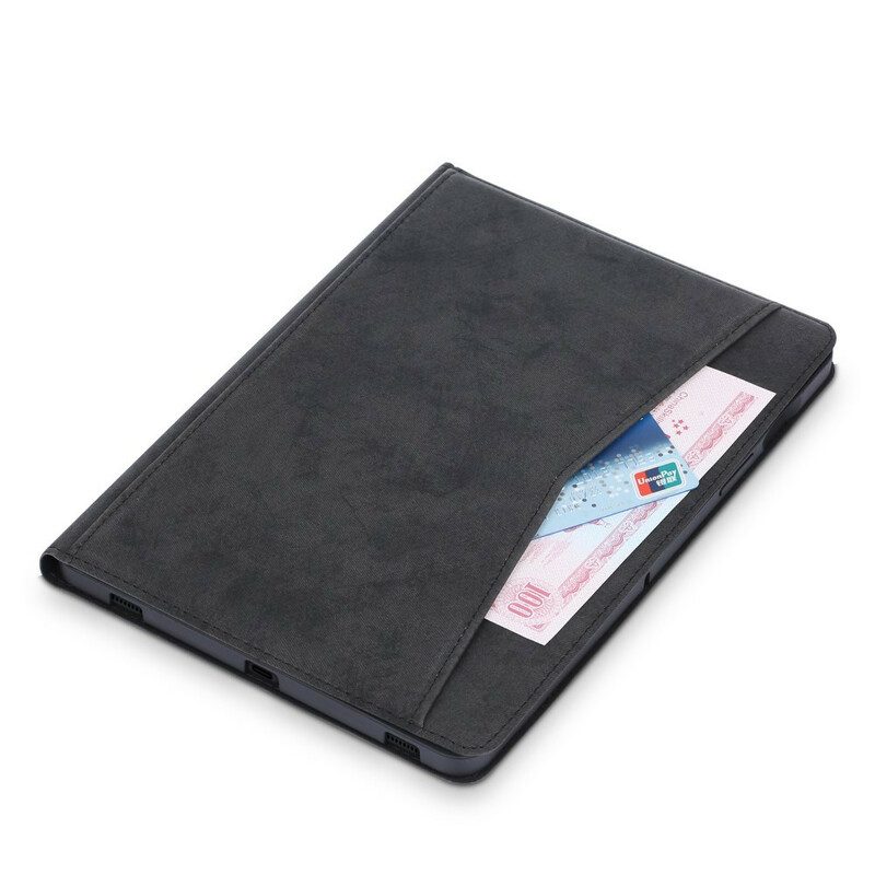 Folio Cover Samsung Galaxy Tab S8 / Tab S7 Effetto Pelle Da Lavoro