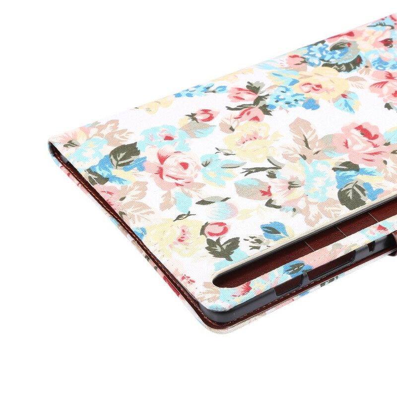 Folio Cover Samsung Galaxy Tab S8 / Tab S7 Fiori Di Libertà