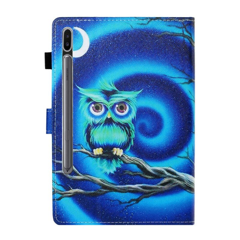 Folio Cover Samsung Galaxy Tab S8 / Tab S7 Gufo Divertente