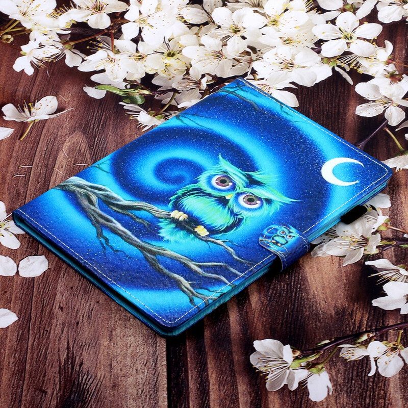 Folio Cover Samsung Galaxy Tab S8 / Tab S7 Gufo Divertente