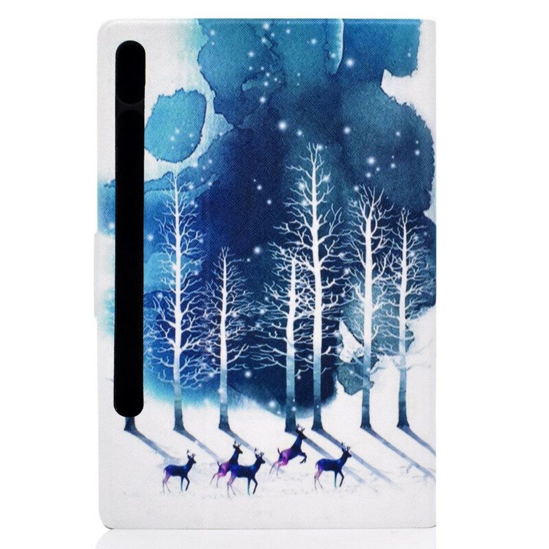 Folio Cover Samsung Galaxy Tab S8 / Tab S7 Inverno