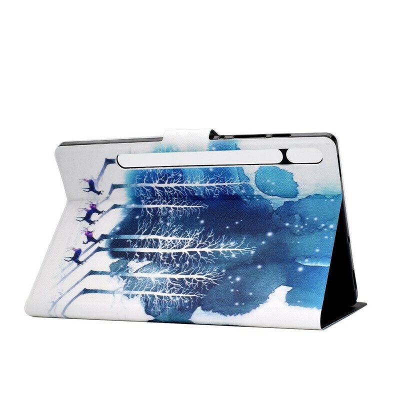 Folio Cover Samsung Galaxy Tab S8 / Tab S7 Inverno