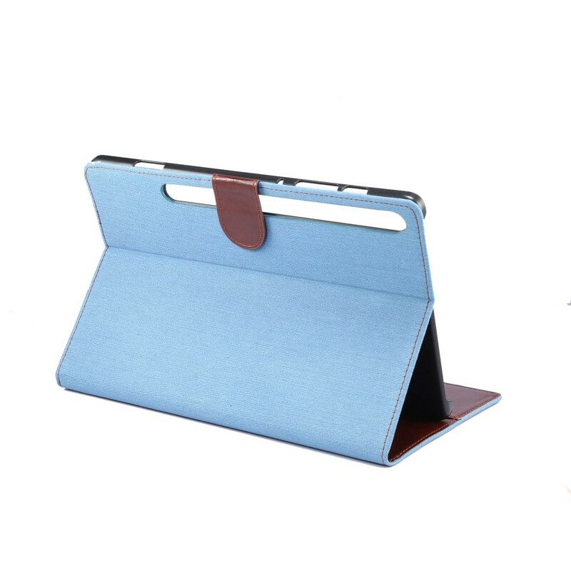 Folio Cover Samsung Galaxy Tab S8 / Tab S7 Jeans