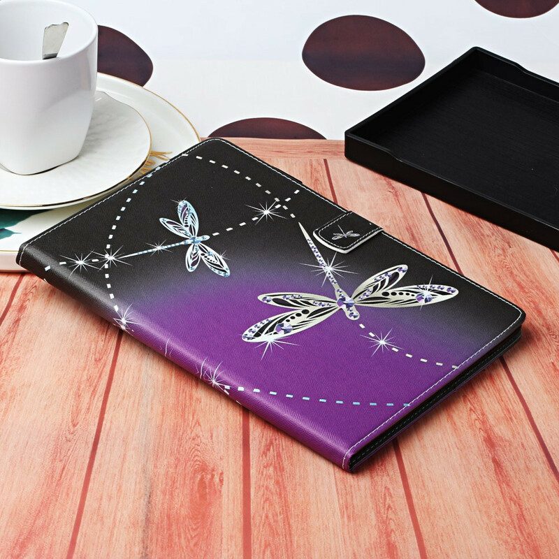 Folio Cover Samsung Galaxy Tab S8 / Tab S7 Libellule