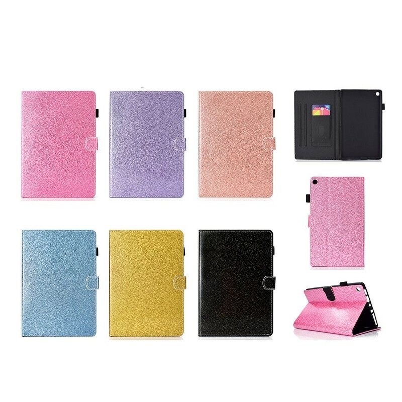 Folio Cover Samsung Galaxy Tab S8 / Tab S7 Scintillante Scintillante