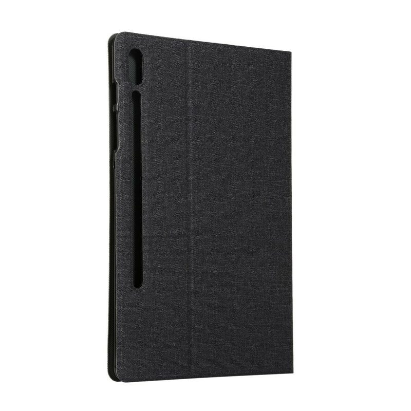 Folio Cover Samsung Galaxy Tab S8 / Tab S7 Tessuto