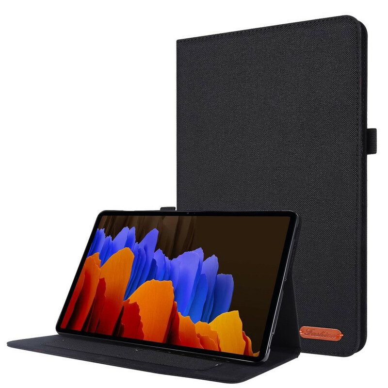 Folio Cover Samsung Galaxy Tab S8 / Tab S7 Tessuto Premium