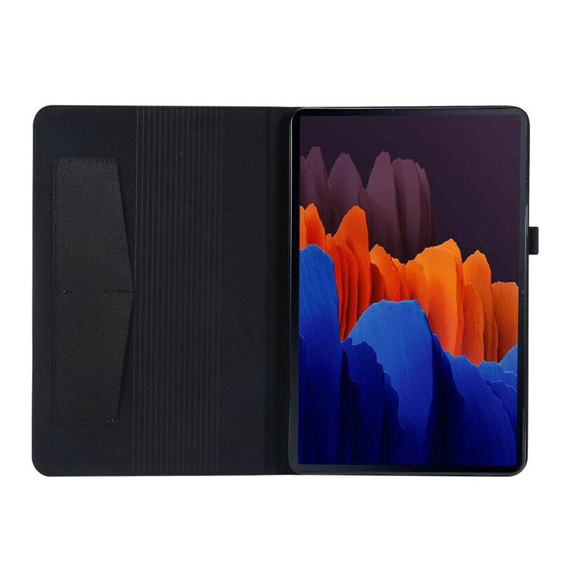 Folio Cover Samsung Galaxy Tab S8 / Tab S7 Tessuto Premium