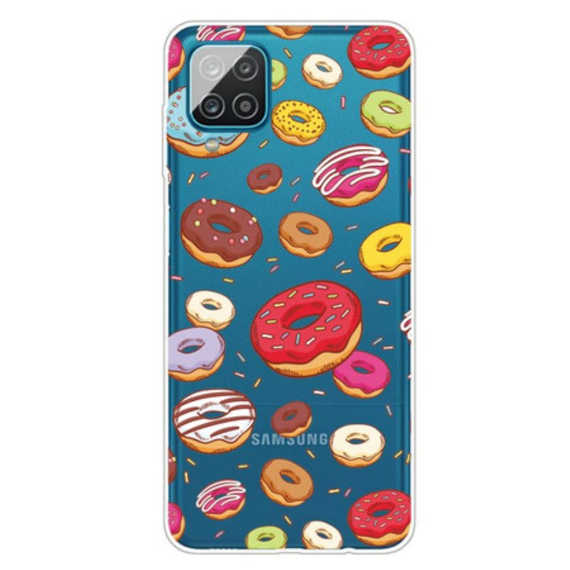 Cover Samsung Galaxy M12 / A12 Amo Le Ciambelle