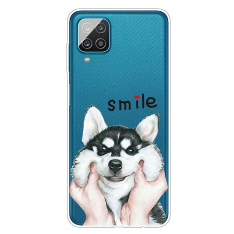 Cover Samsung Galaxy M12 / A12 Cane Sorridente