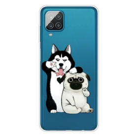 Cover Samsung Galaxy M12 / A12 Cani Divertenti