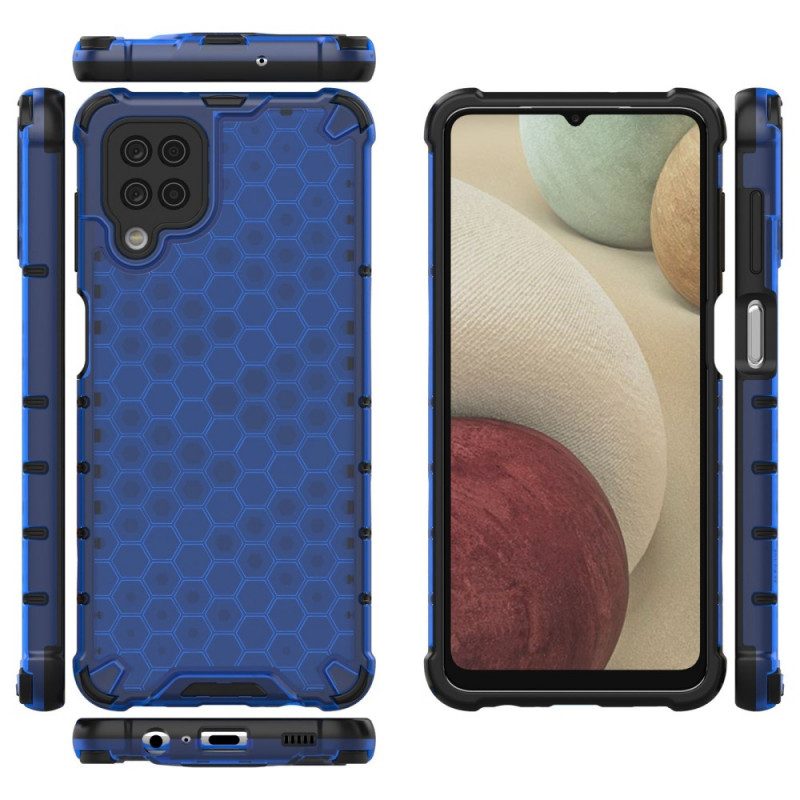 Cover Samsung Galaxy M12 / A12 Con Cavo A Nido D'ape