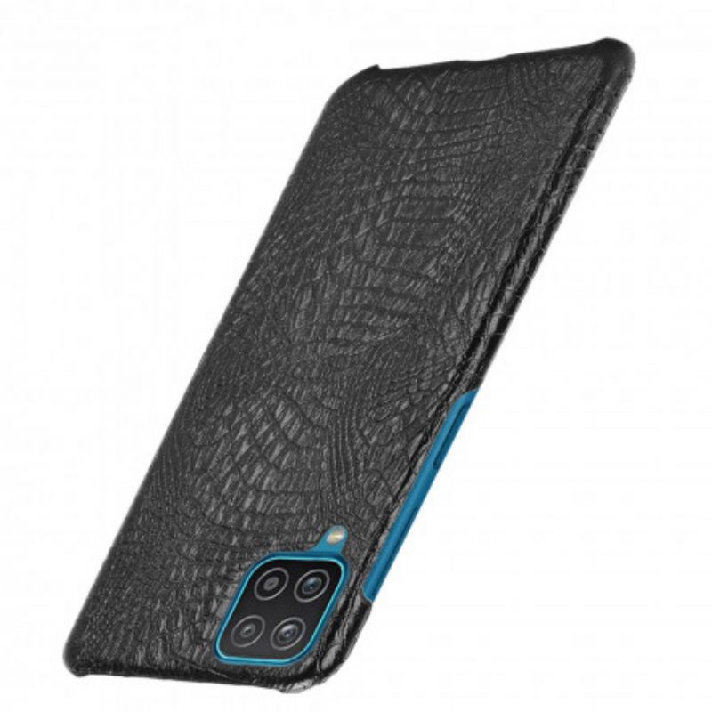 Cover Samsung Galaxy M12 / A12 Effetto Pelle Di Coccodrillo