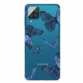 Cover Samsung Galaxy M12 / A12 Farfalle Selvatiche