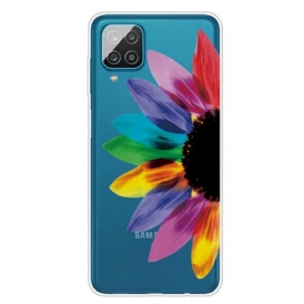 Cover Samsung Galaxy M12 / A12 Fiore Colorato