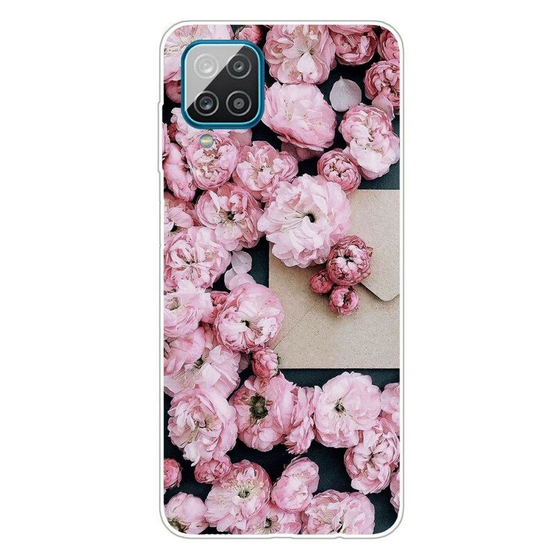 Cover Samsung Galaxy M12 / A12 Fiori Intensi