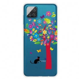 Cover Samsung Galaxy M12 / A12 Gatto Sotto L'albero