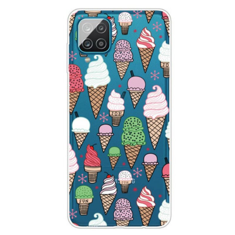 Cover Samsung Galaxy M12 / A12 Gelato Alla Crema