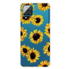 Cover Samsung Galaxy M12 / A12 Girasoli