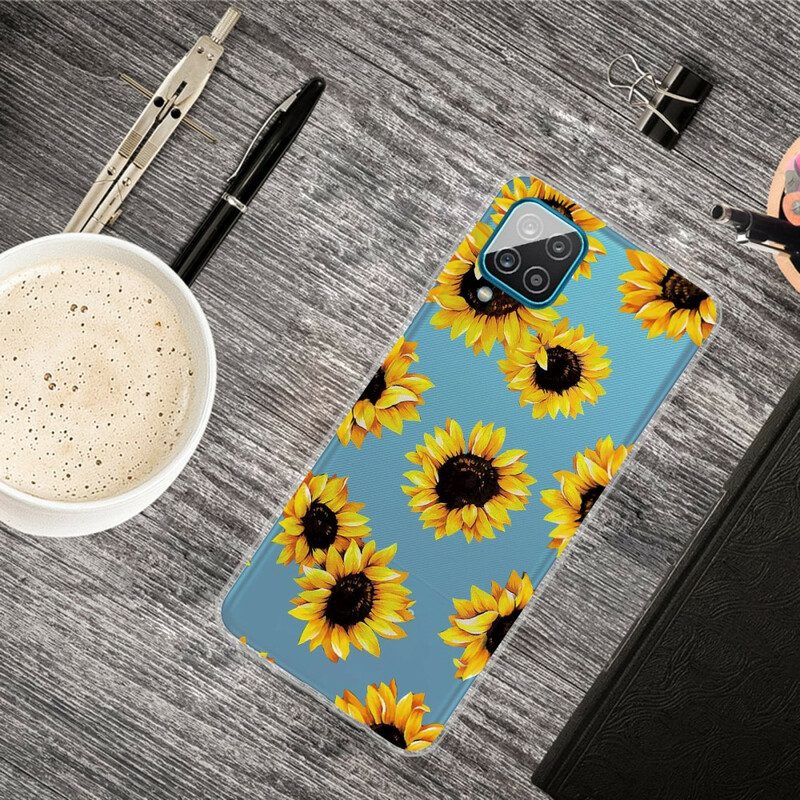 Cover Samsung Galaxy M12 / A12 Girasoli