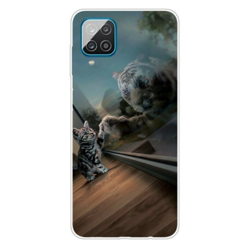 Cover Samsung Galaxy M12 / A12 Il Sogno Del Gattino