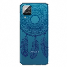 Cover Samsung Galaxy M12 / A12 Mandala A Fiore Singolo