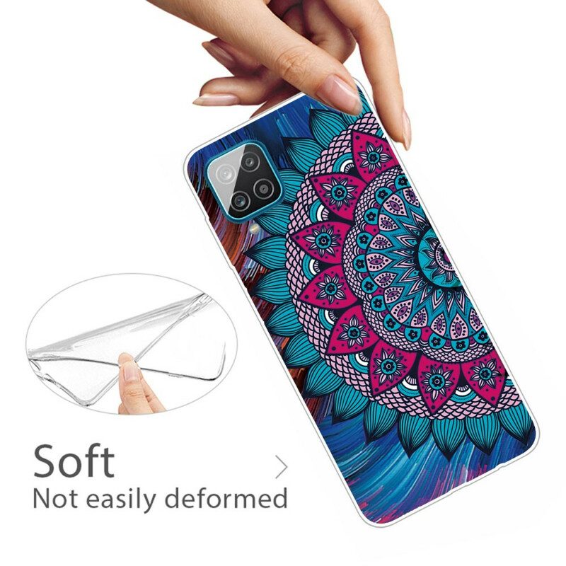 Cover Samsung Galaxy M12 / A12 Mandala Colorato