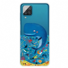 Cover Samsung Galaxy M12 / A12 Mondo Marino