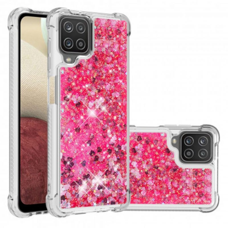 Cover Samsung Galaxy M12 / A12 Paillettes Desiderio