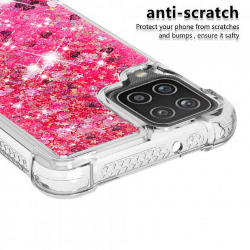 Cover Samsung Galaxy M12 / A12 Paillettes Desiderio