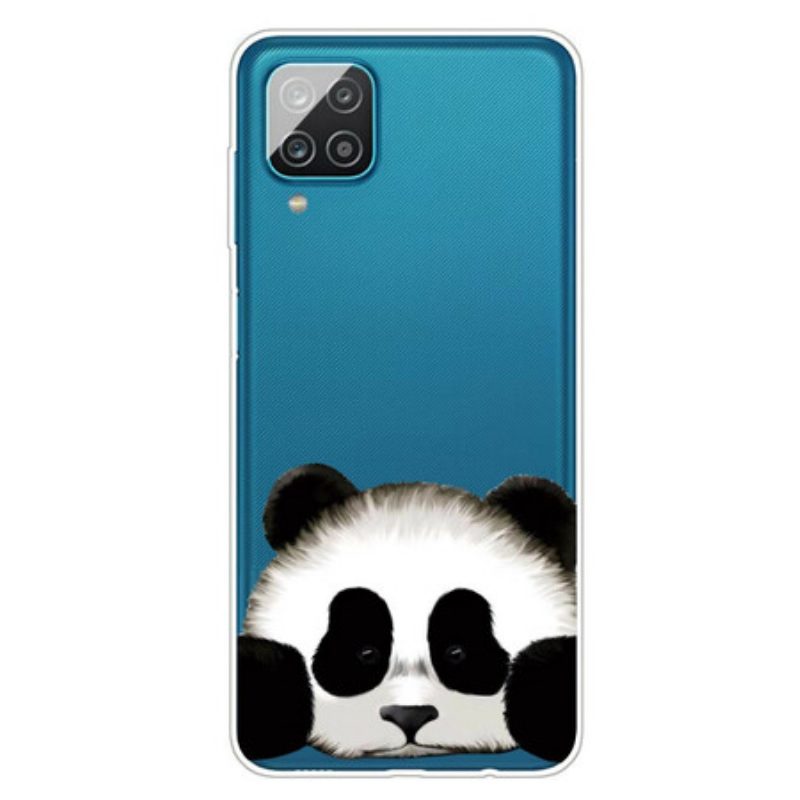 Cover Samsung Galaxy M12 / A12 Panda Senza Soluzione Di Continuità