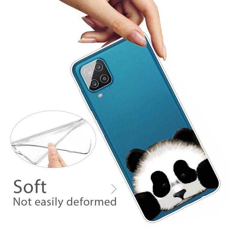 Cover Samsung Galaxy M12 / A12 Panda Senza Soluzione Di Continuità