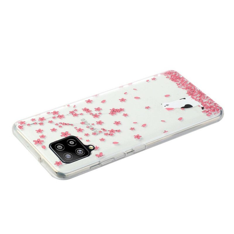 Cover Samsung Galaxy M12 / A12 Petali E Gatto