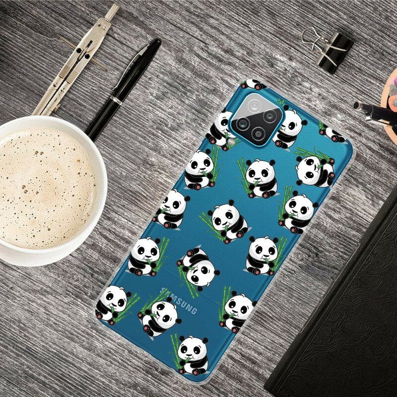 Cover Samsung Galaxy M12 / A12 Piccoli Panda