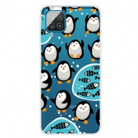 Cover Samsung Galaxy M12 / A12 Pinguini E Pesci