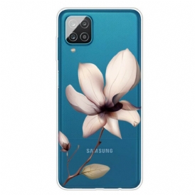 Cover Samsung Galaxy M12 / A12 Premium Floreale